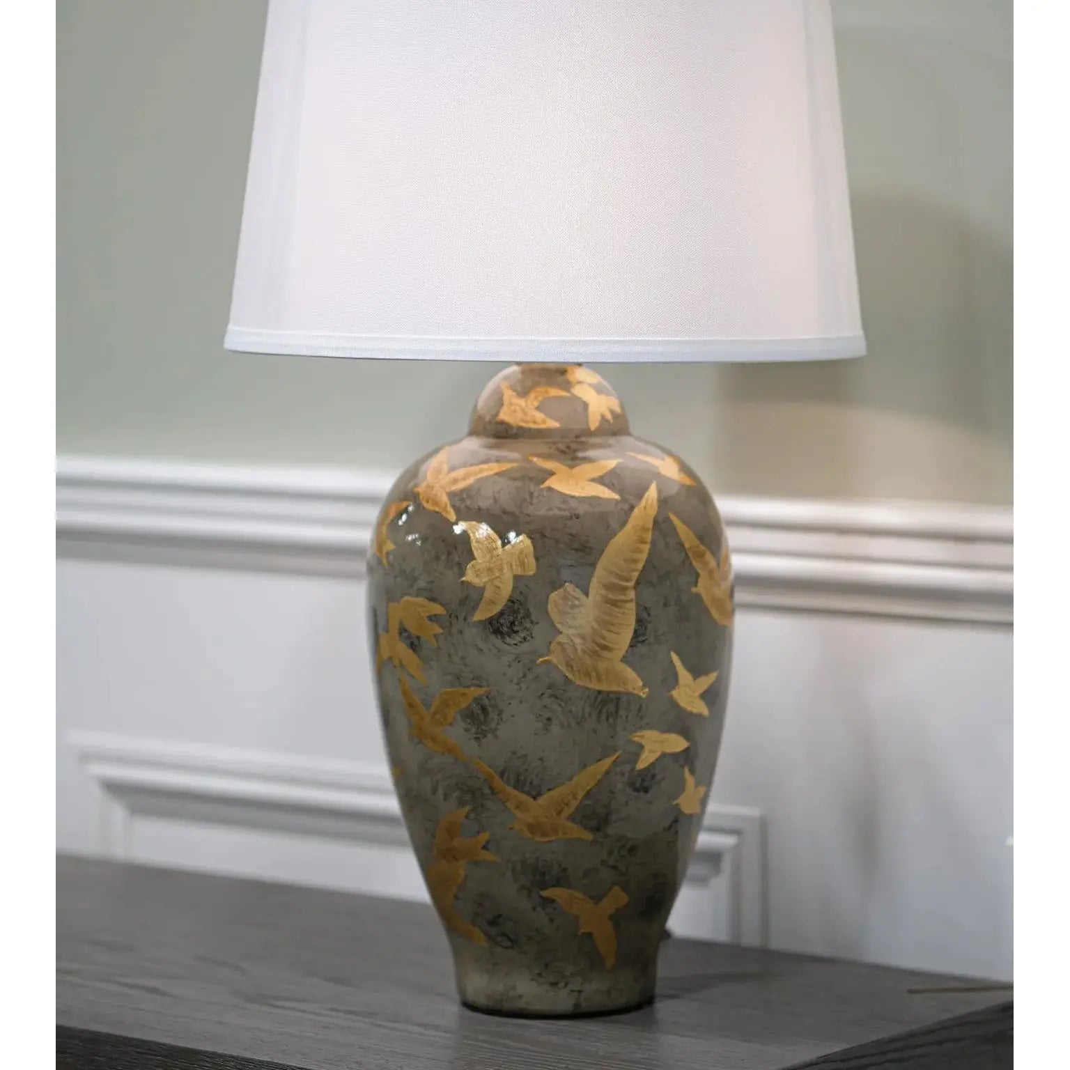 The Ashford Small Ceramic Table Lamp   Nicholas John Interiors