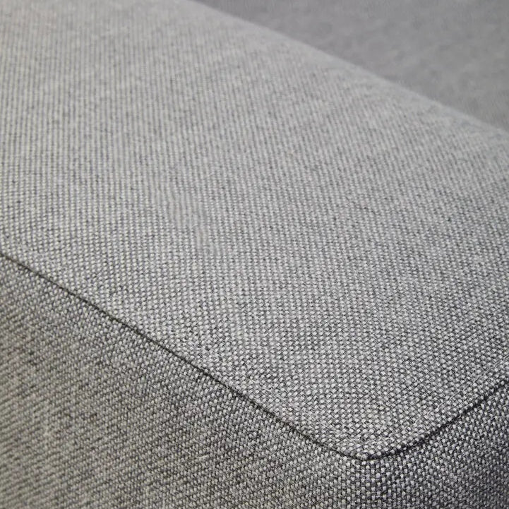 Tolaro 3 Seat Grey Fabric Left Chaise Sofa   Nicholas John Interiors