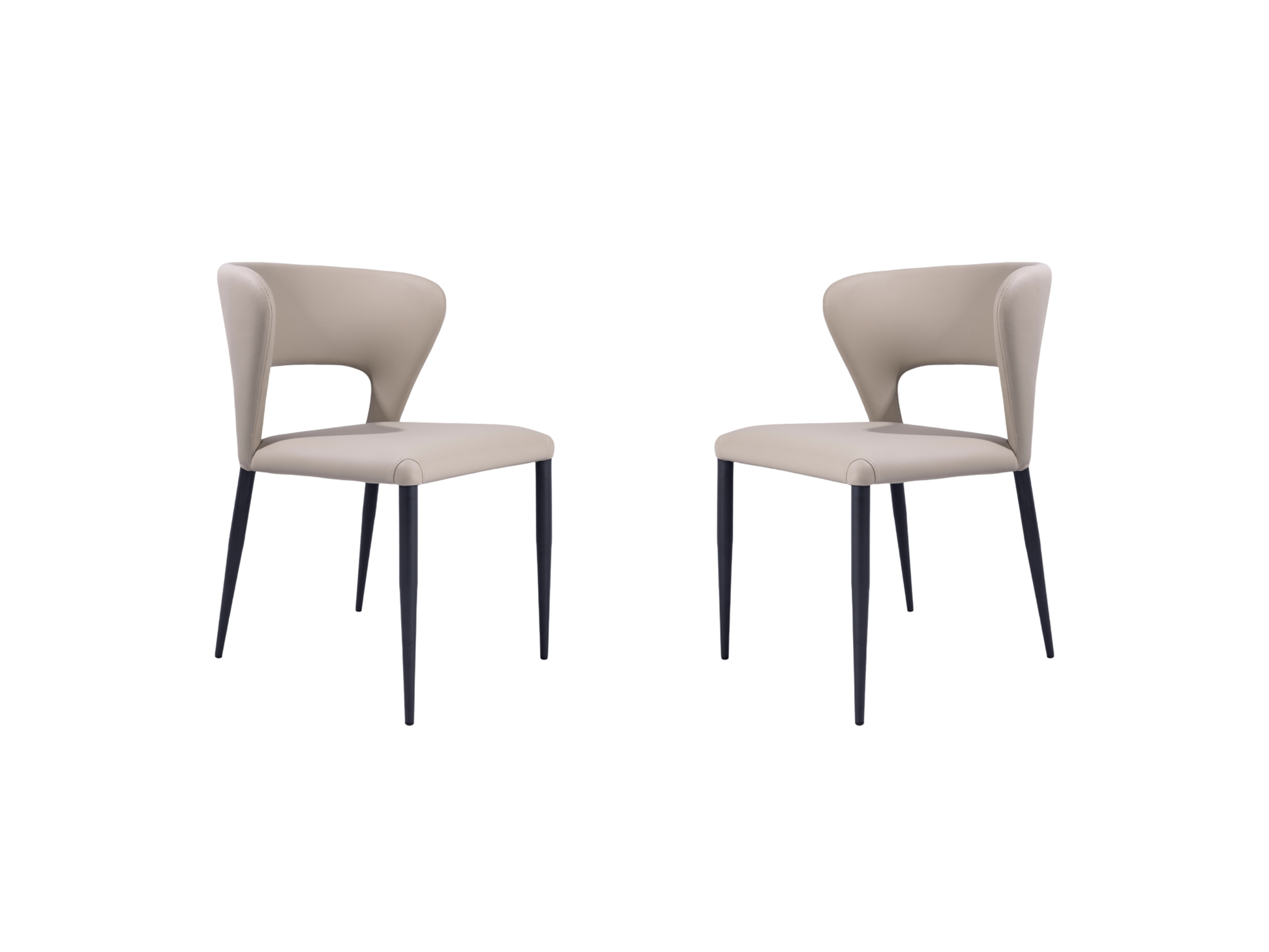 Pari II Dining Chair - Set of 2 - Grey   Nicholas John Interiors