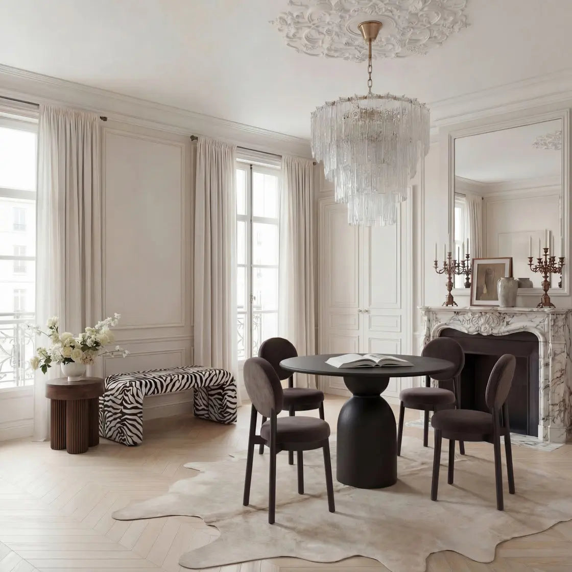 Ashford & Grey Torio Light Brown Side Table