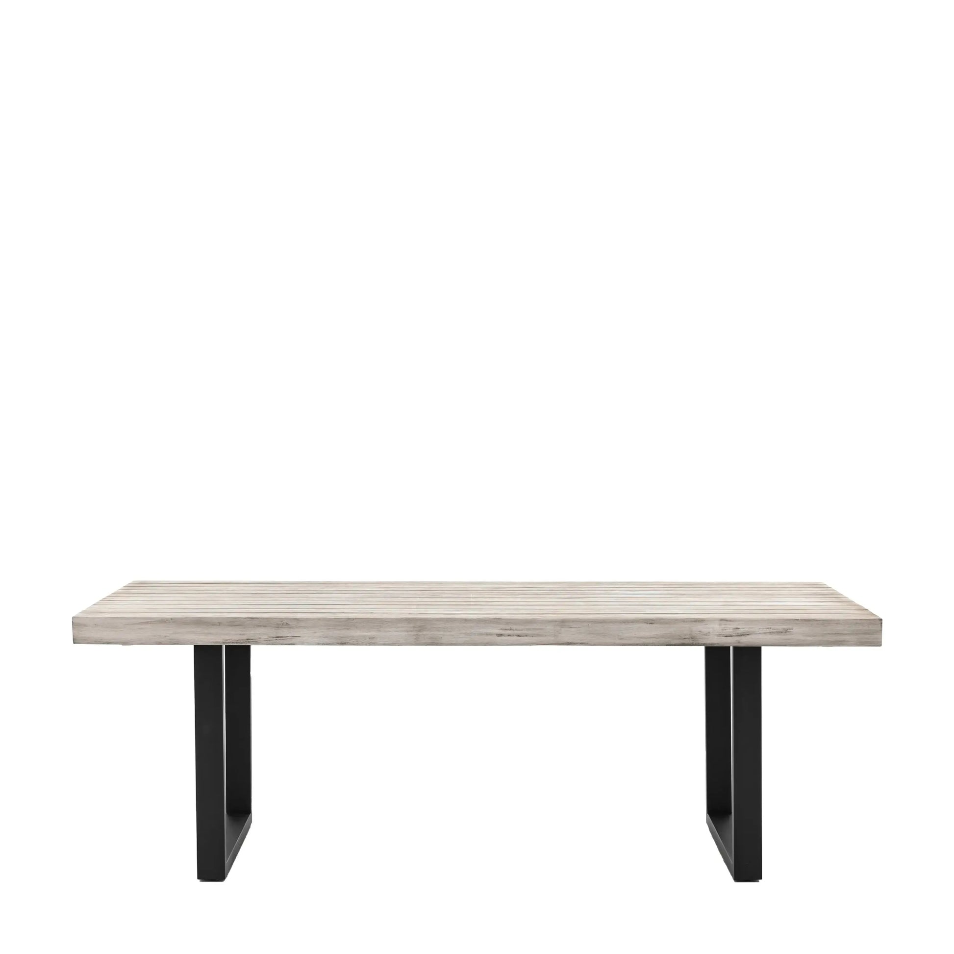 Torrento Rectangle Outdoor Dining Table 220 cm   Nicholas John Interiors