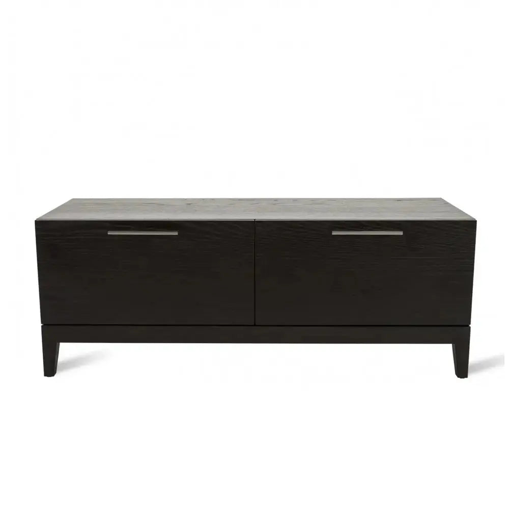 Twenty10 Design Peony TV Unit - Wenge in Black Stained Oak   Nicholas John Interiors