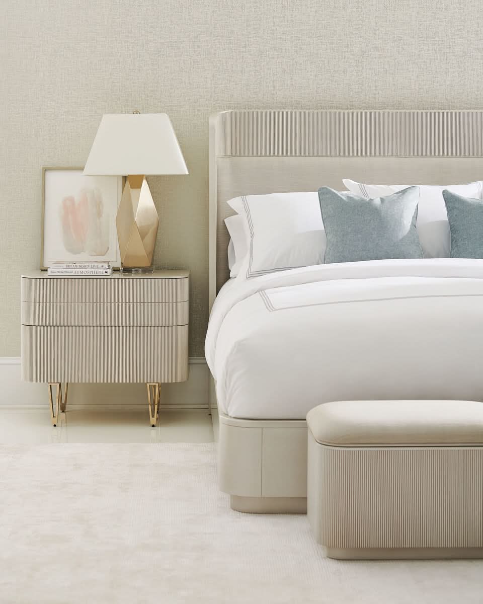 Caracole Fall In Love King Size Bed   Nicholas John Interiors