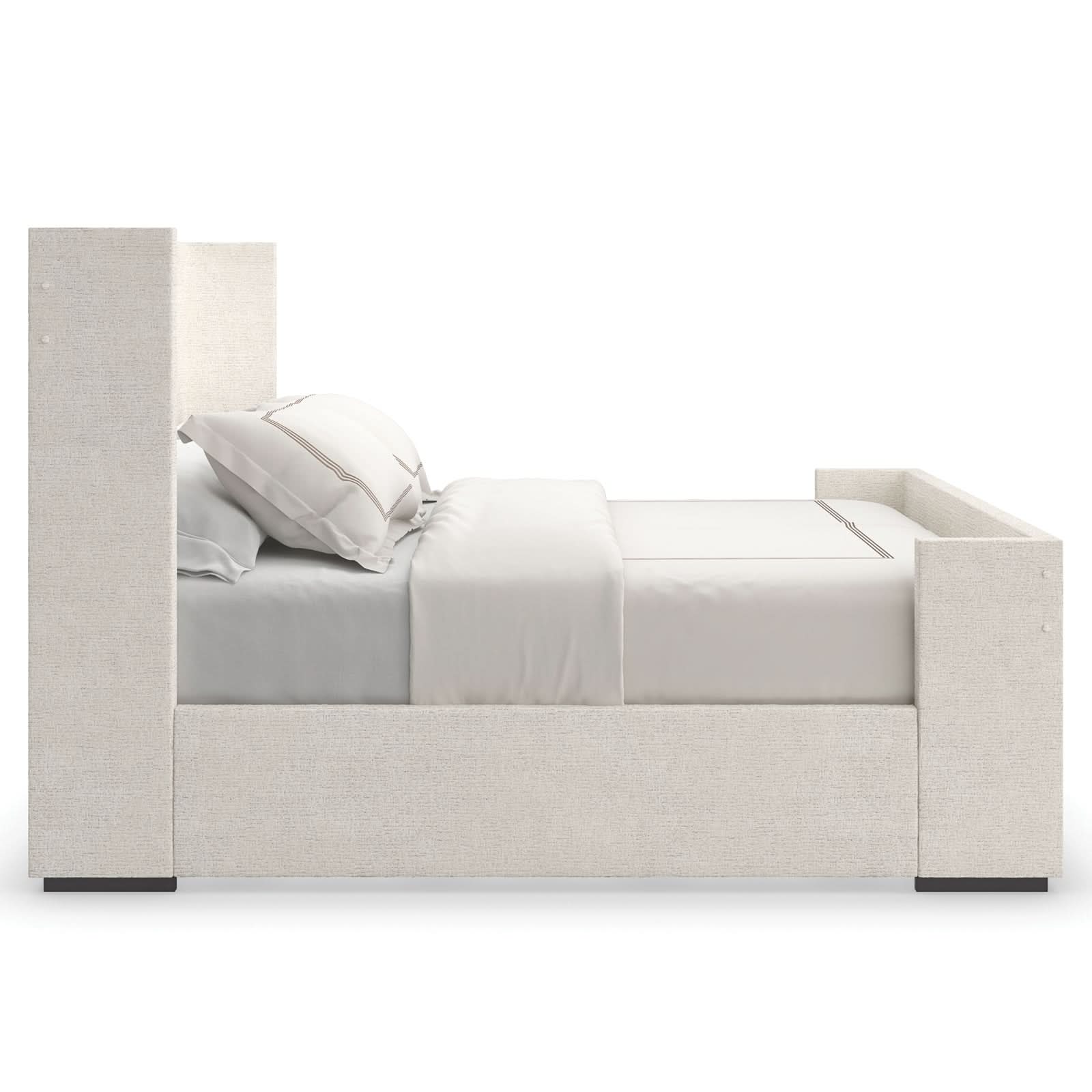 Caracole Shelter Me UK King Bed   Nicholas John Interiors