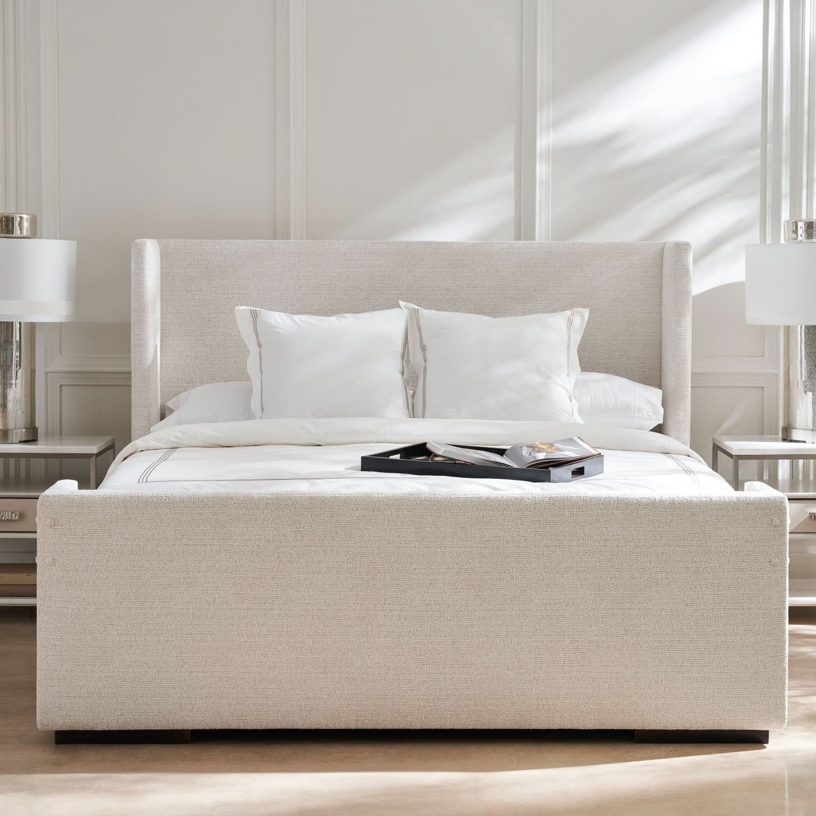 Caracole Shelter Me UK Super King Bed   Nicholas John Interiors