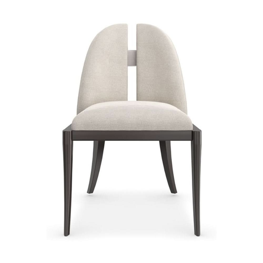 Caracole Cameo Dining Chair Finesse Chalk   Nicholas John Interiors