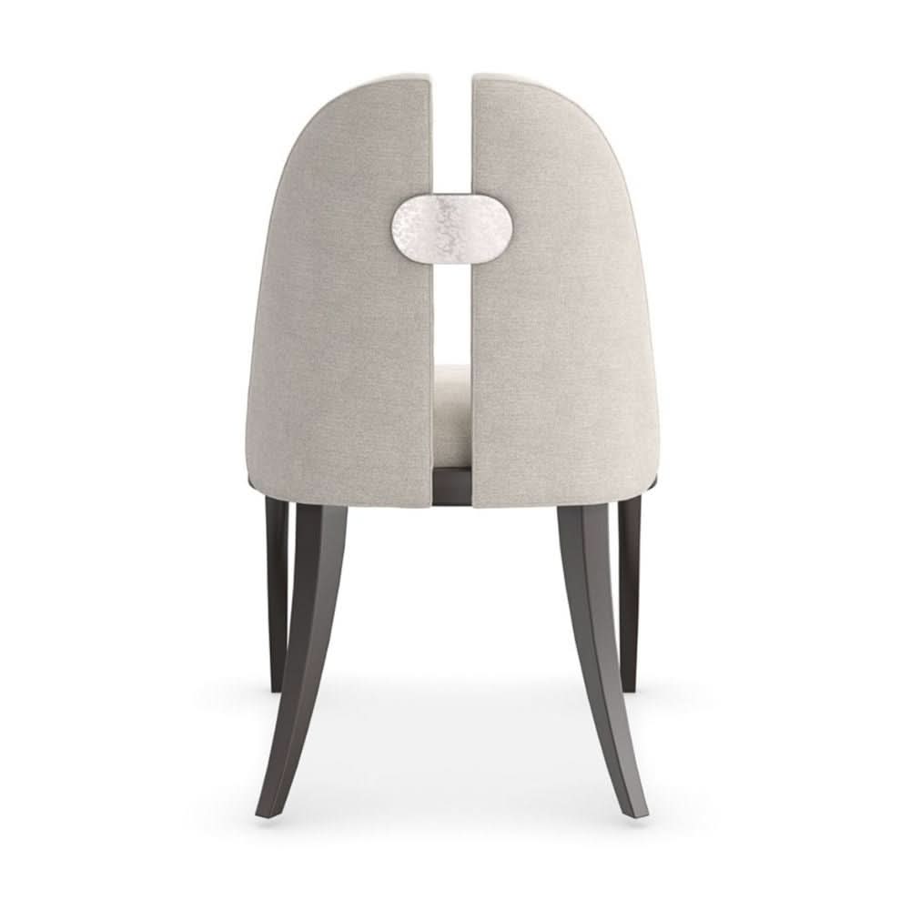 Caracole Cameo Dining Chair Finesse Chalk   Nicholas John Interiors