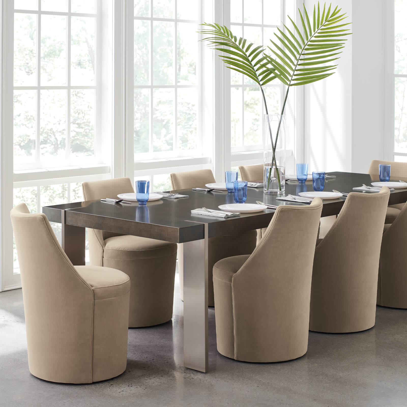 Caracole Barrel Role Dining Chair