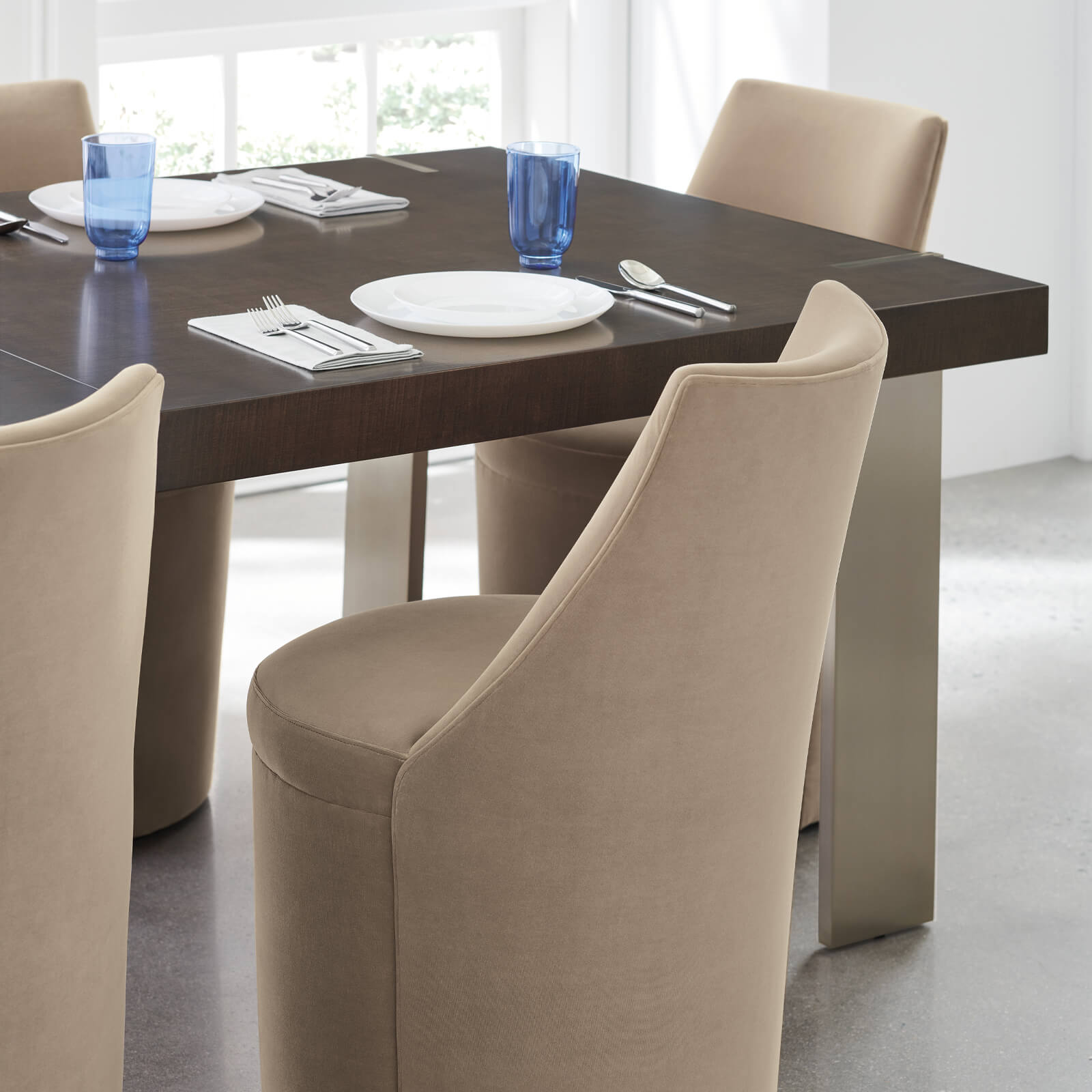 Caracole Barrel Role Dining Chair