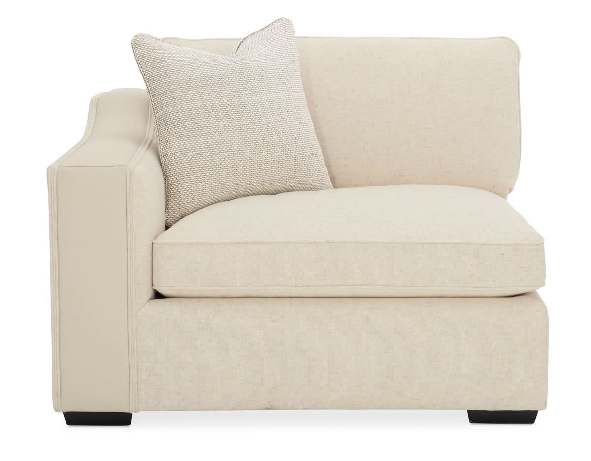 Caracole Back On Track Left Arm Chair   Nicholas John Interiors