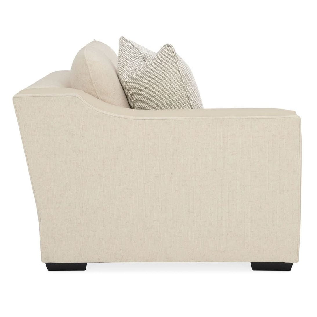 Caracole Back On Track Left Arm Chair   Nicholas John Interiors