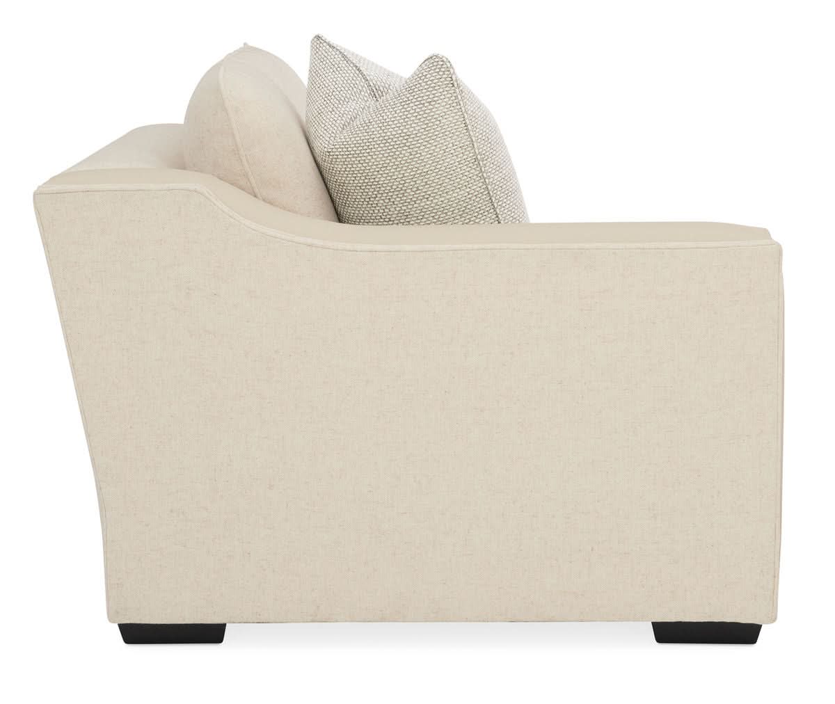 Caracole Back On Track Left Arm Chair   Nicholas John Interiors
