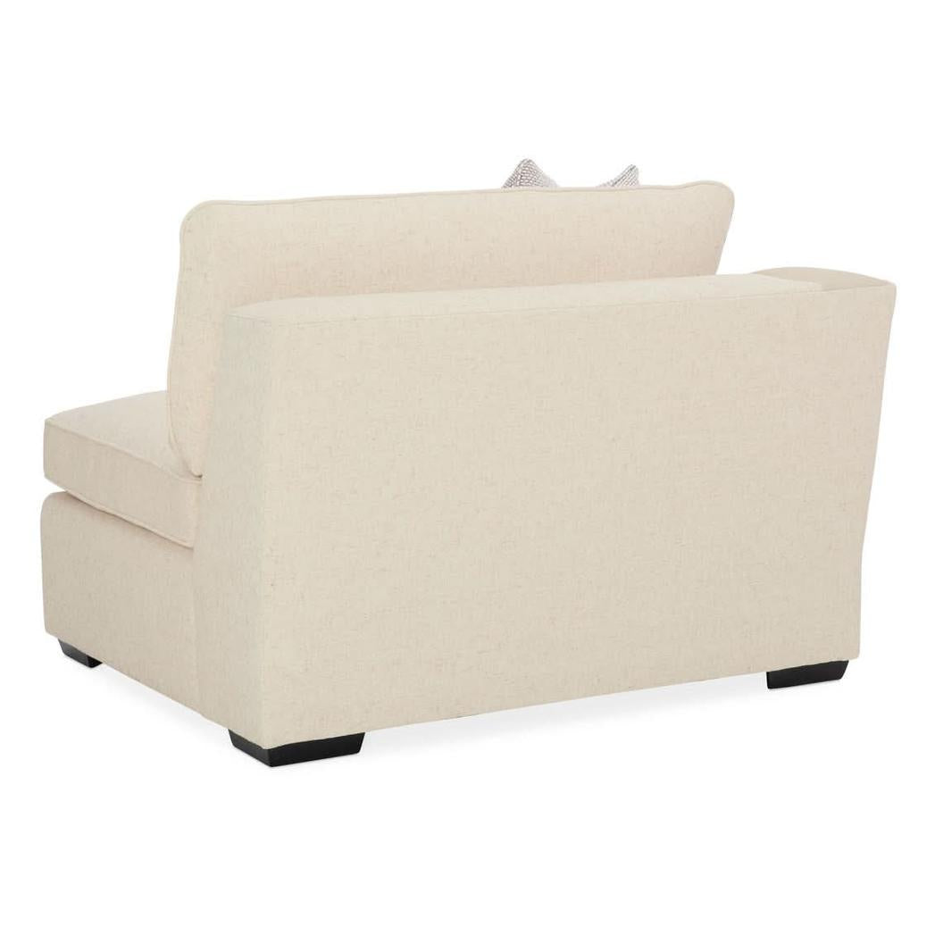 Caracole Back On Track Left Arm Chair   Nicholas John Interiors
