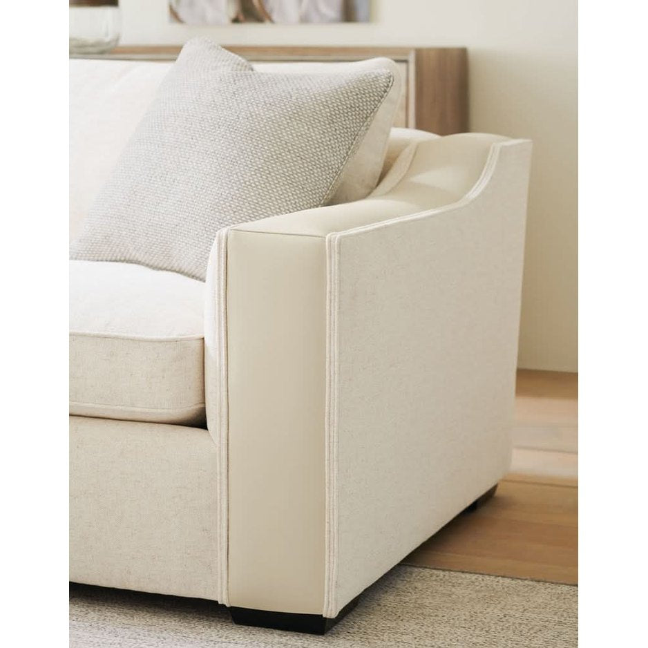 Caracole Back On Track Left Arm Chair   Nicholas John Interiors