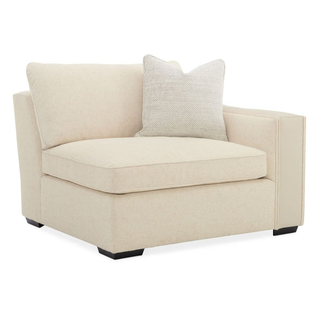 Caracole Back On Track Right Arm Chair   Nicholas John Interiors