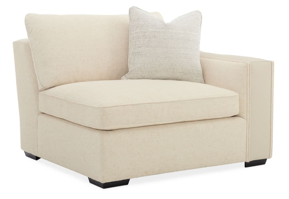 Caracole Back On Track Right Arm Chair   Nicholas John Interiors
