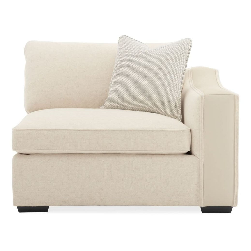 Caracole Back On Track Right Arm Chair   Nicholas John Interiors