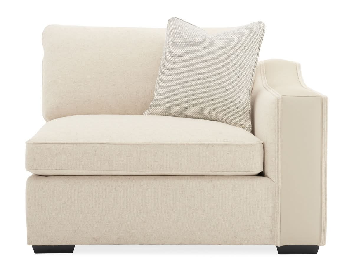 Caracole Back On Track Right Arm Chair   Nicholas John Interiors