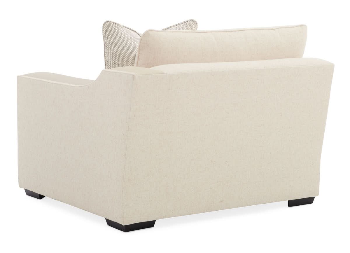 Caracole Back On Track Right Arm Chair   Nicholas John Interiors