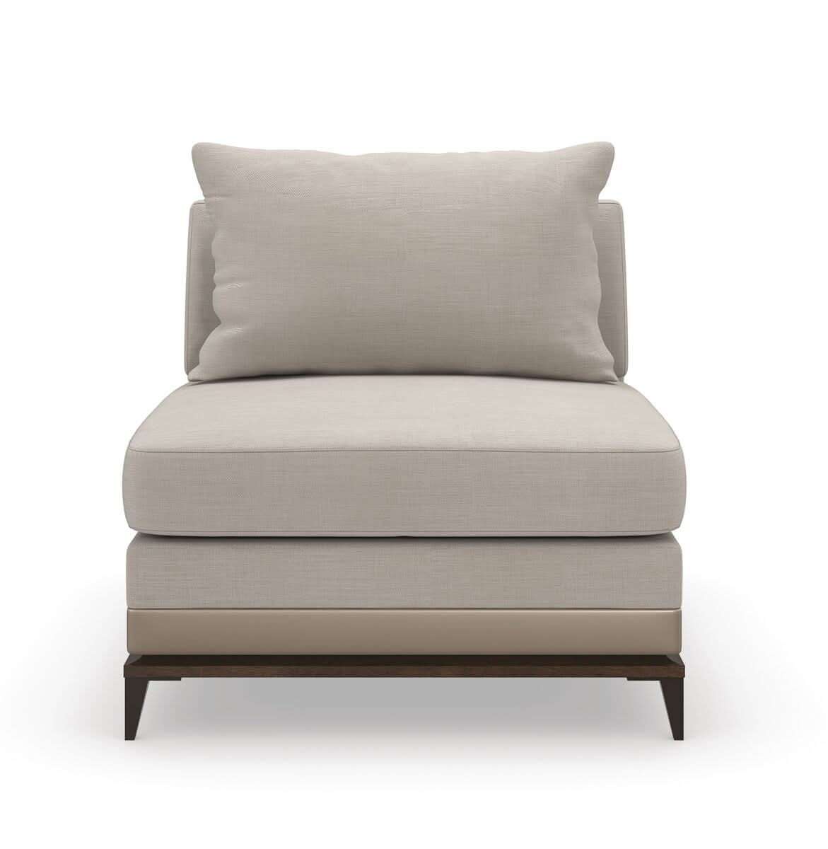 Caracole Archipelago Armless Chair   Nicholas John Interiors