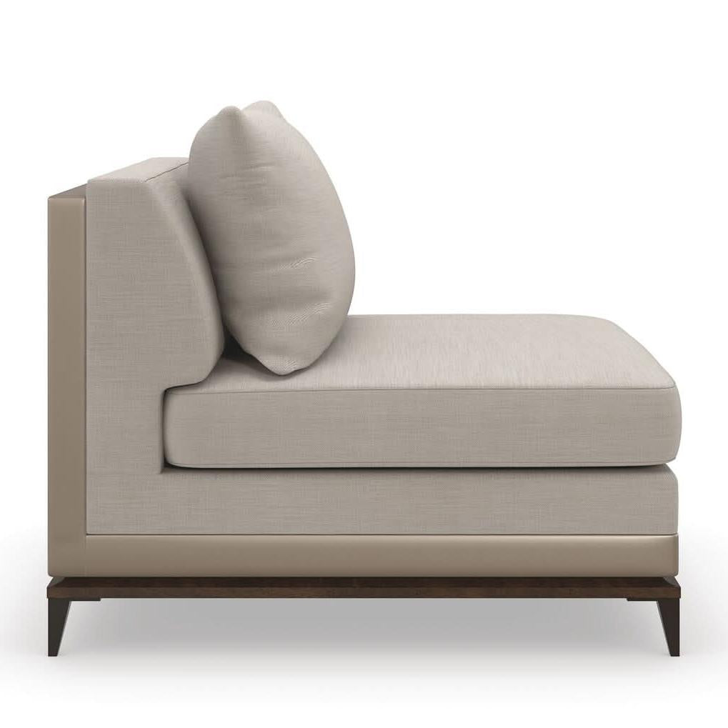 Caracole Archipelago Armless Chair   Nicholas John Interiors