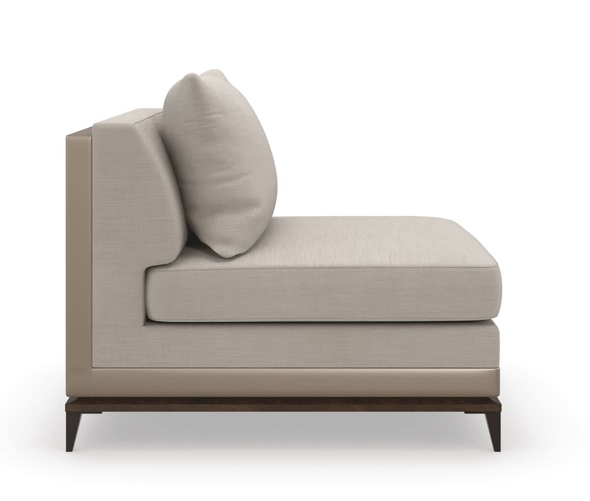 Caracole Archipelago Armless Chair   Nicholas John Interiors