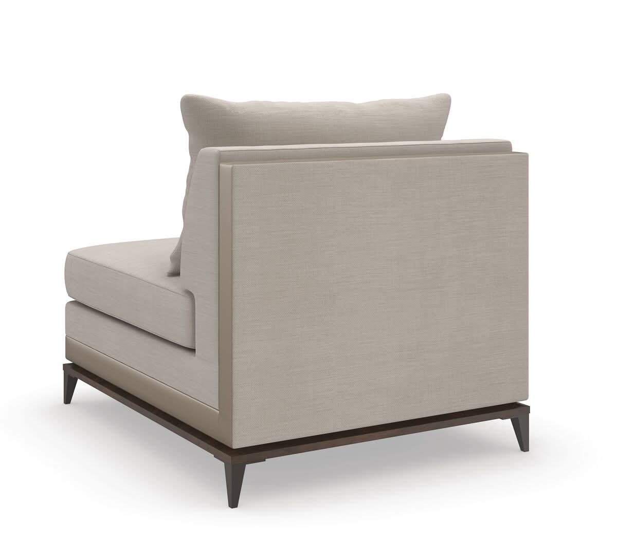 Caracole Archipelago Armless Chair   Nicholas John Interiors