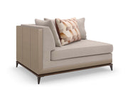 Caracole Archipelago Left Arm Loveseat   Nicholas John Interiors