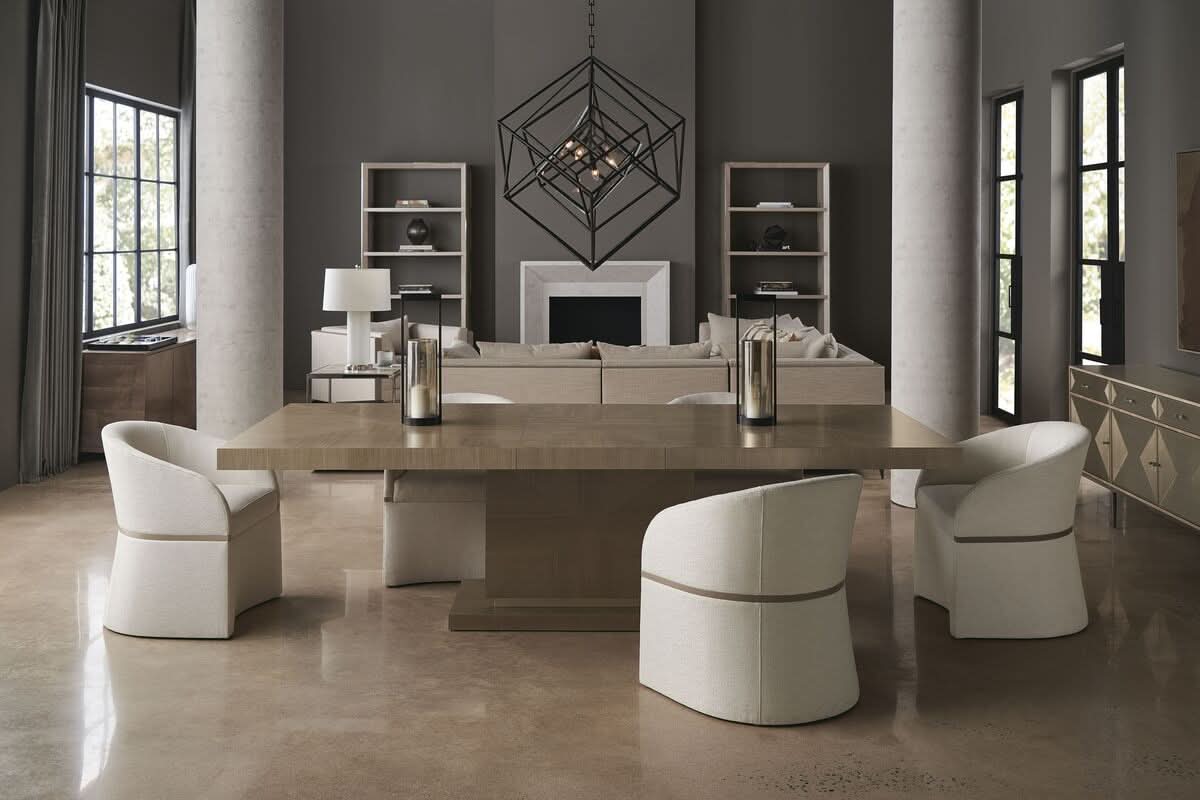 Caracole Archipelago Left Arm Loveseat   Nicholas John Interiors