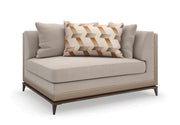 Caracole Archipelago Right Arm Loveseat   Nicholas John Interiors