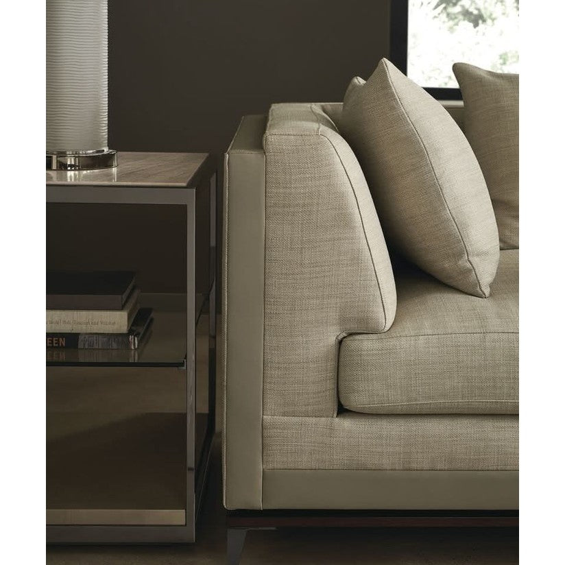 Caracole Archipelago Right Arm Loveseat   Nicholas John Interiors