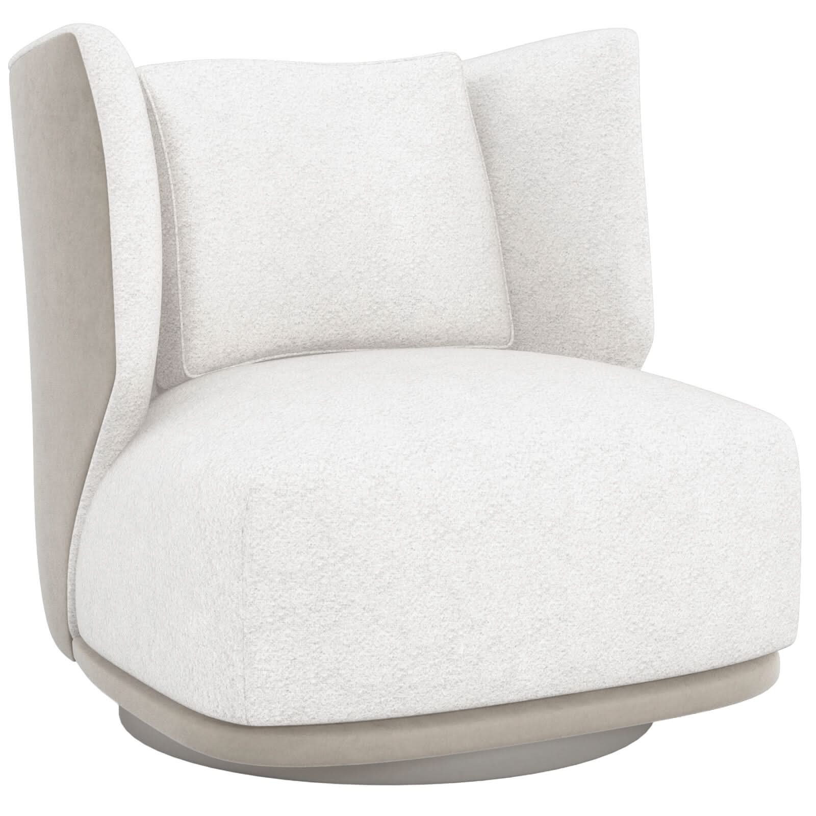 Caracole Seville Swivel Chair   Nicholas John Interiors