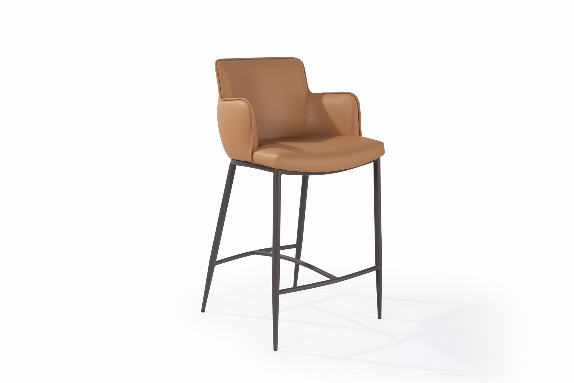 Kim Counter Stool - Tan   Nicholas John Interiors
