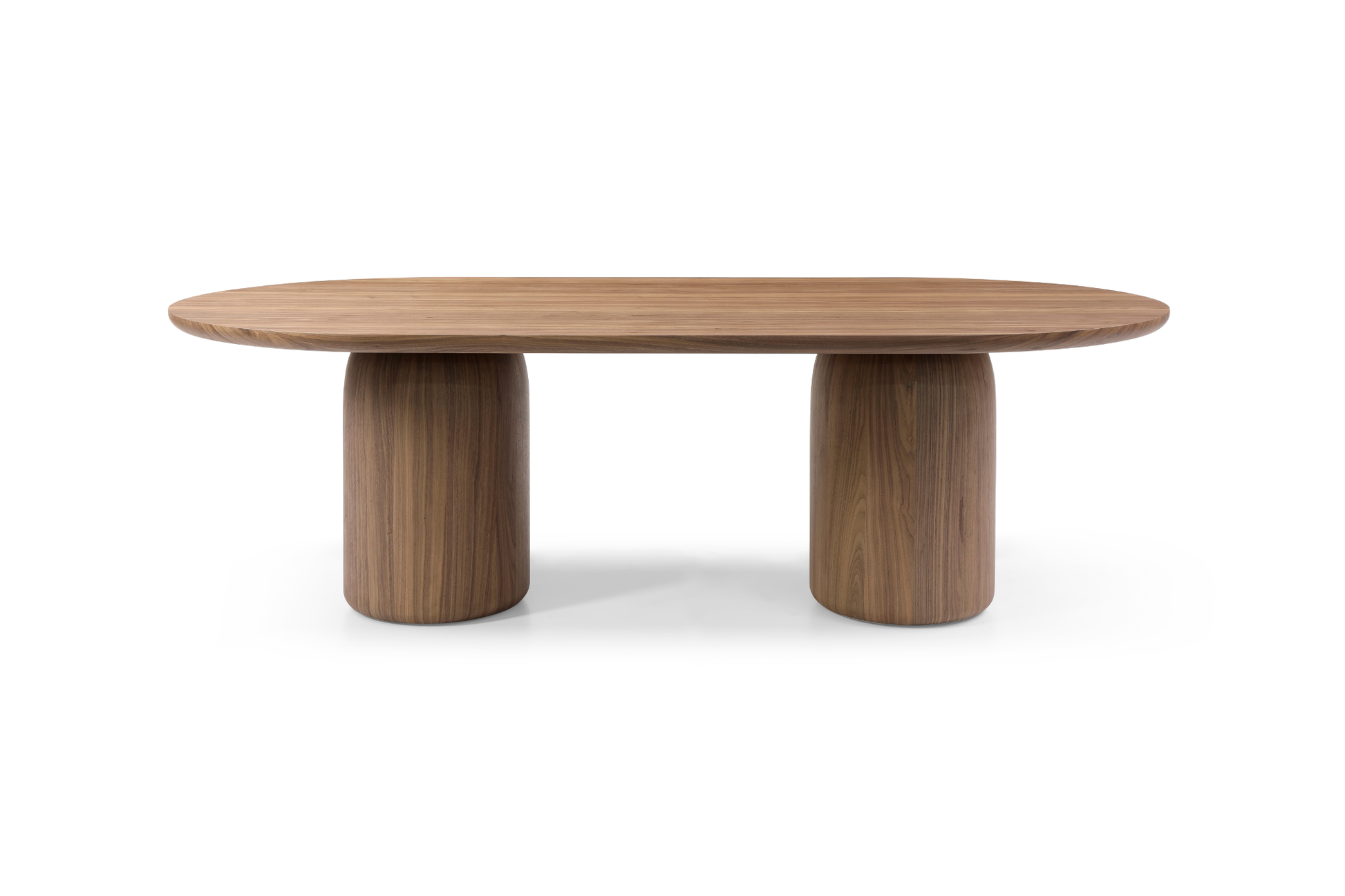 Basilca Dining Table 240 - Walnut   Nicholas John Interiors
