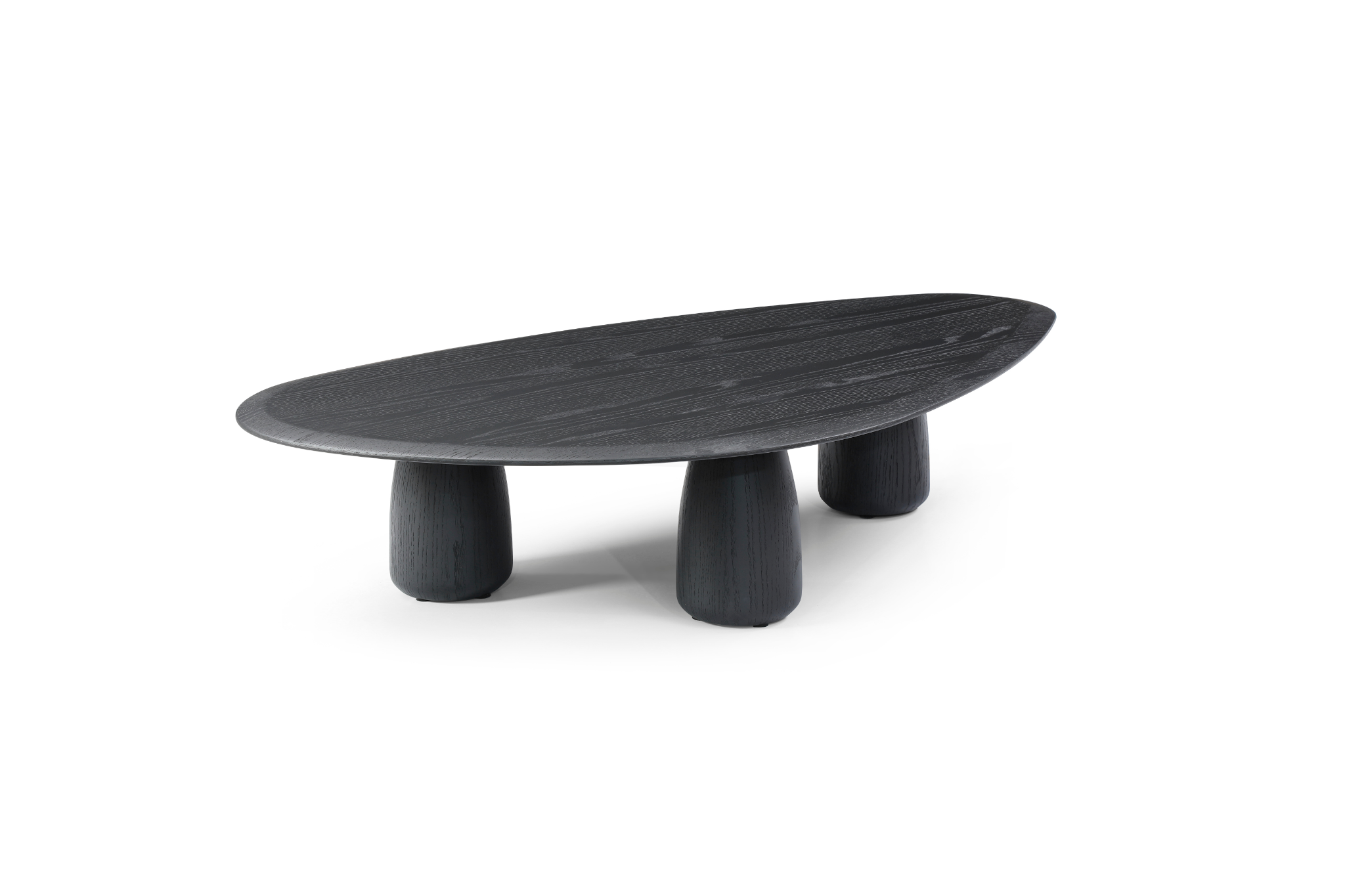 Tommy Franks Basilca Coffee Table - Matte Black   Nicholas John Interiors