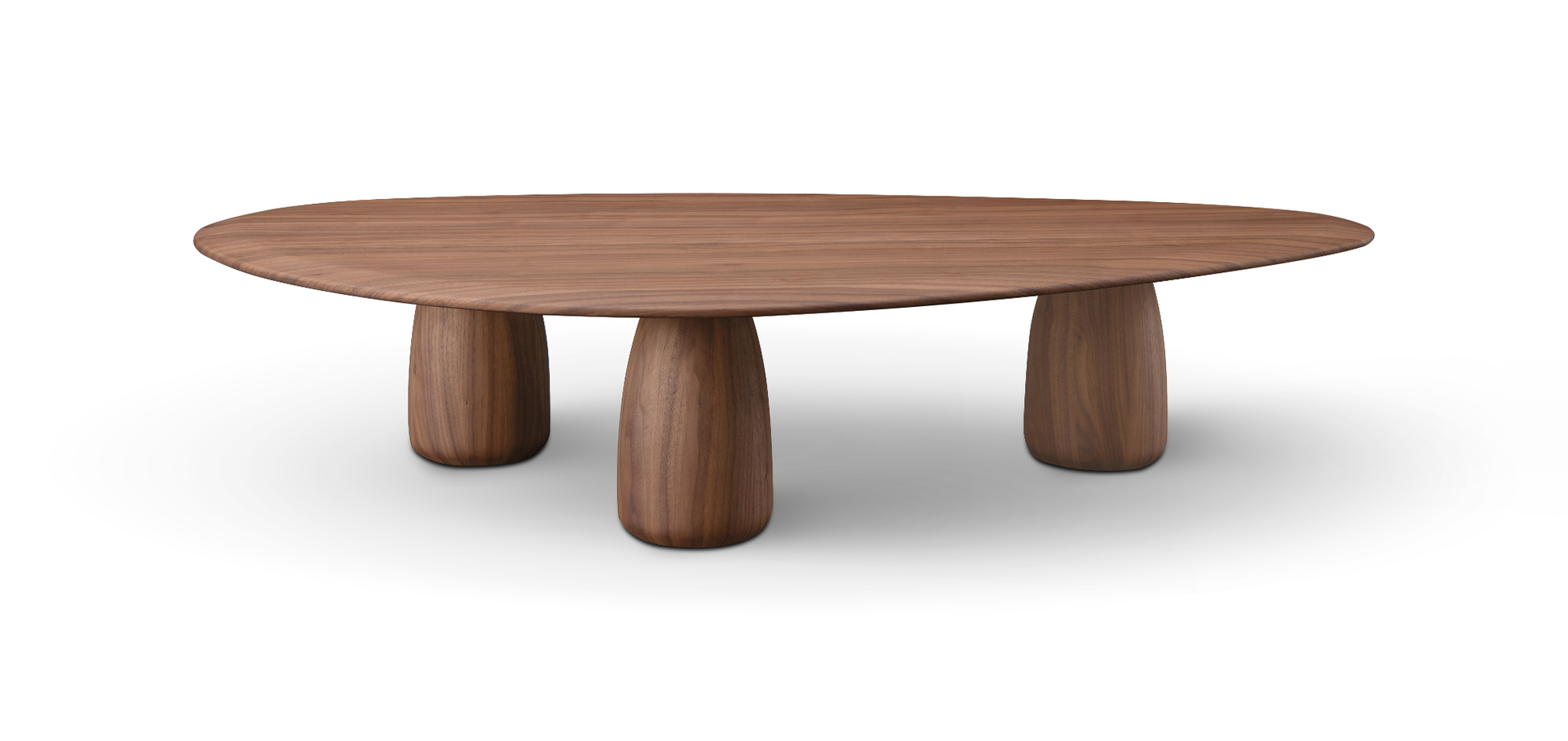 Tommy Franks Basilca Coffee Table in Walnut   Nicholas John Interiors