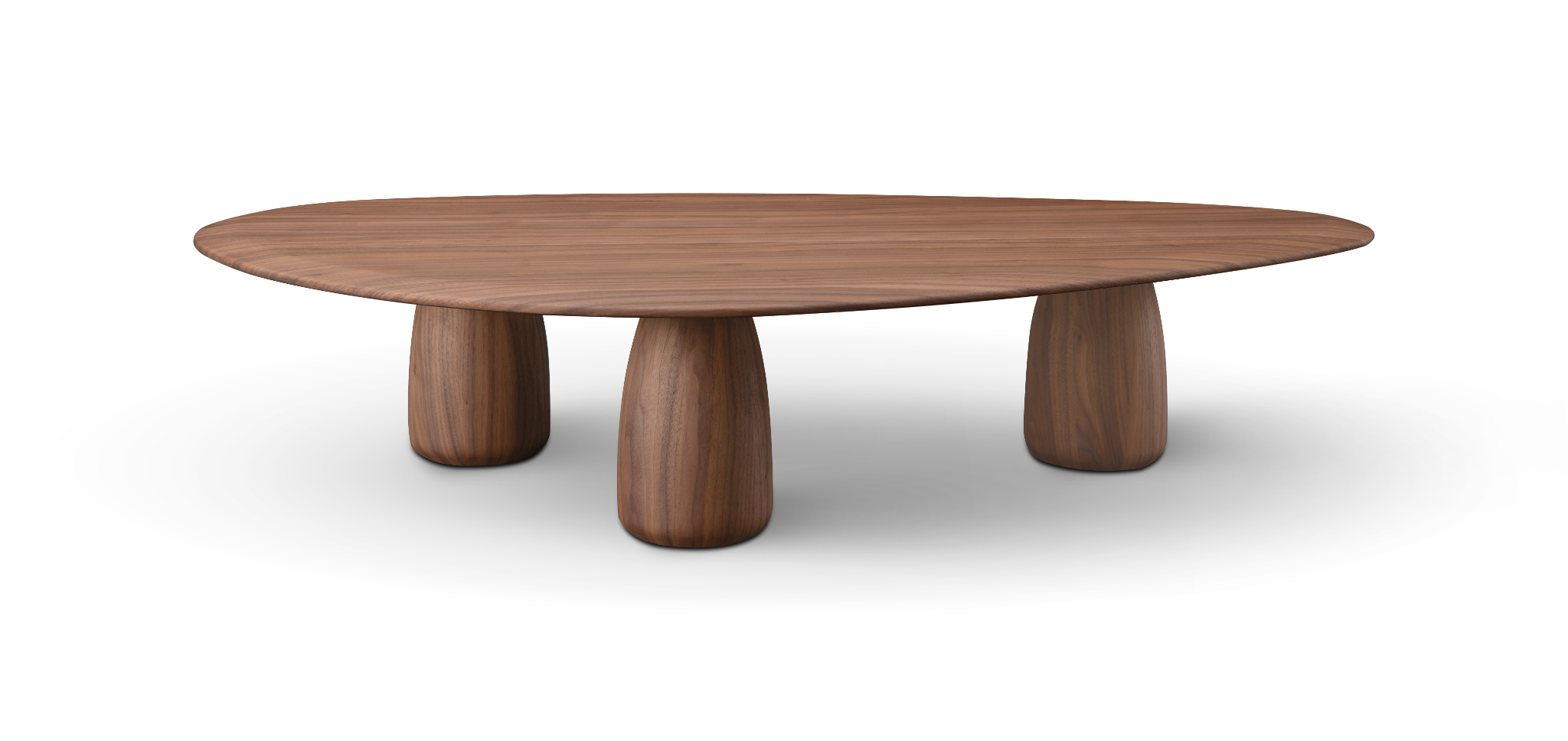 Tommy Franks Basilca Coffee Table in Walnut   Nicholas John Interiors