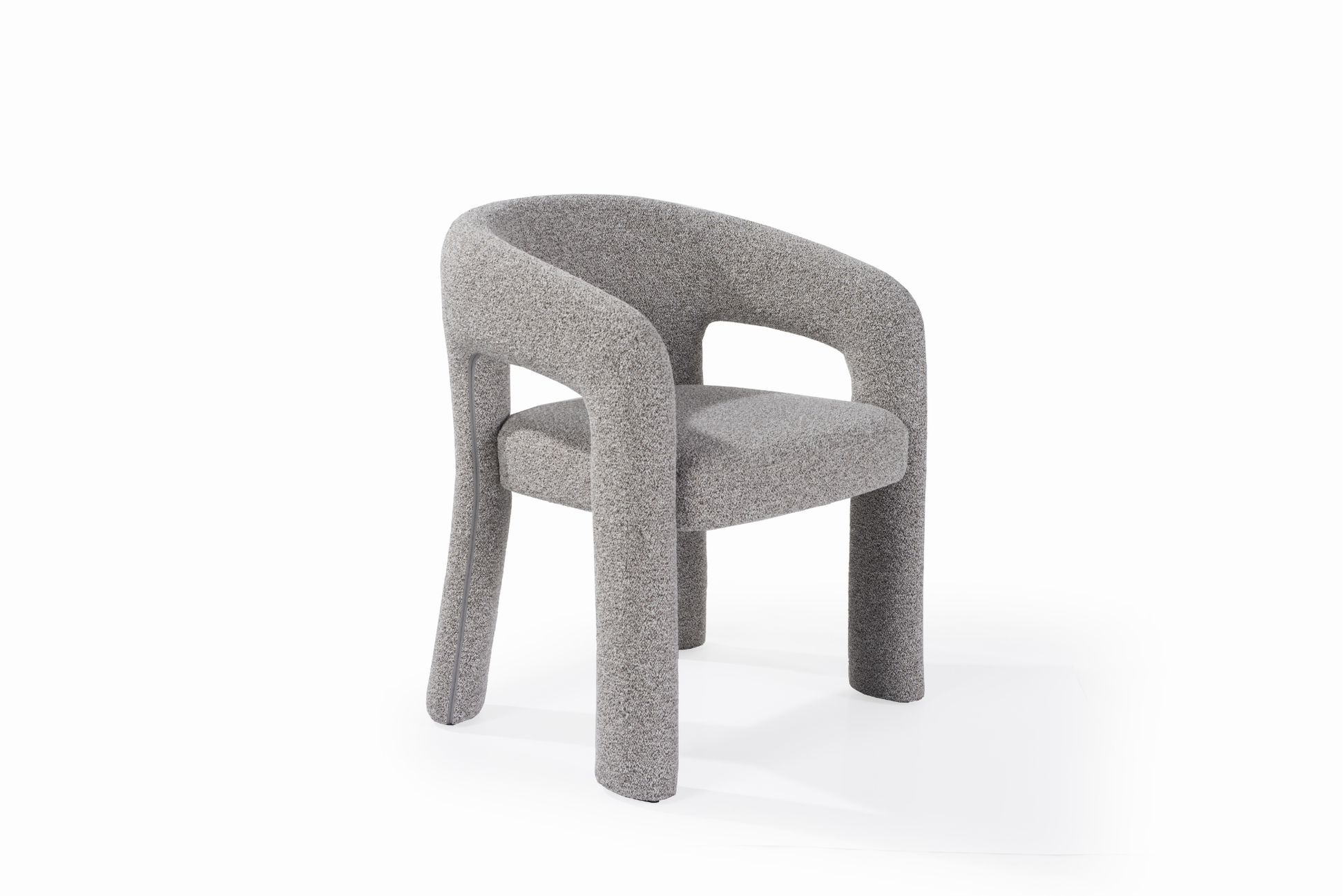 Jace Dining Chair - Grey Boucle   Nicholas John Interiors
