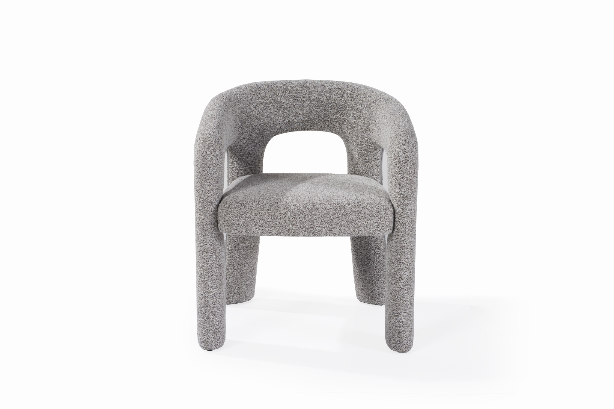 Jace Dining Chair - Grey Boucle   Nicholas John Interiors