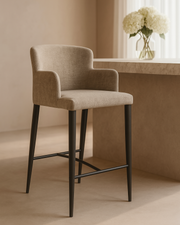 Varsi Counter Stool - Giselle Olive   Nicholas John Interiors