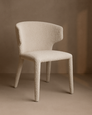 Tommy Franks Vela Dining Chair - Chex Steam Bouclé