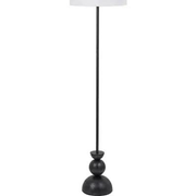 Vala Graphite Metal Textured Effect Ball Floor Lamp   Nicholas John Interiors