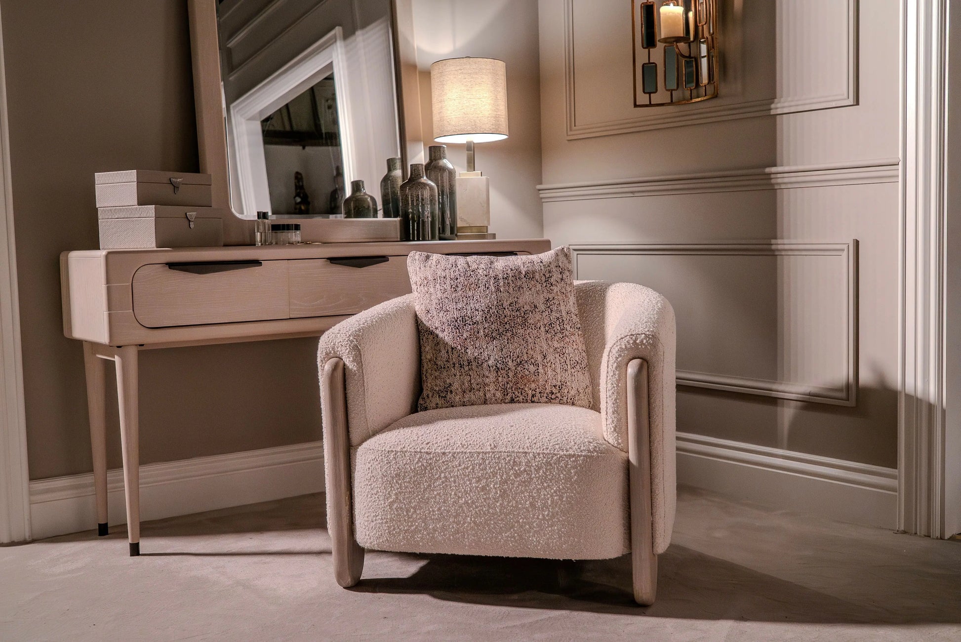 Valentina Set of 2 Decorative Box in Faux Shagreen Decorative Box