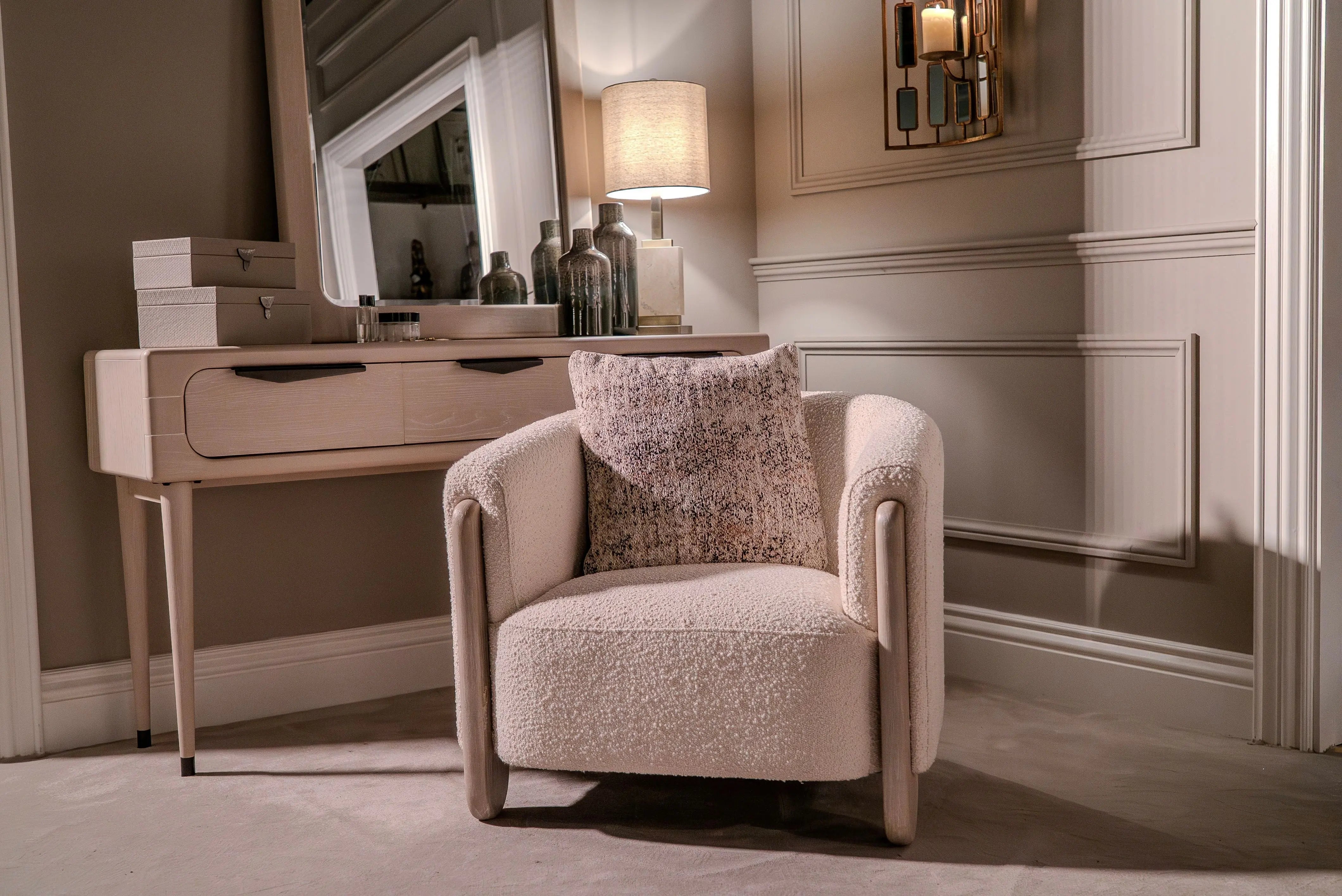 Valentina Set of 2 Decorative Box in Faux Shagreen Decorative Box