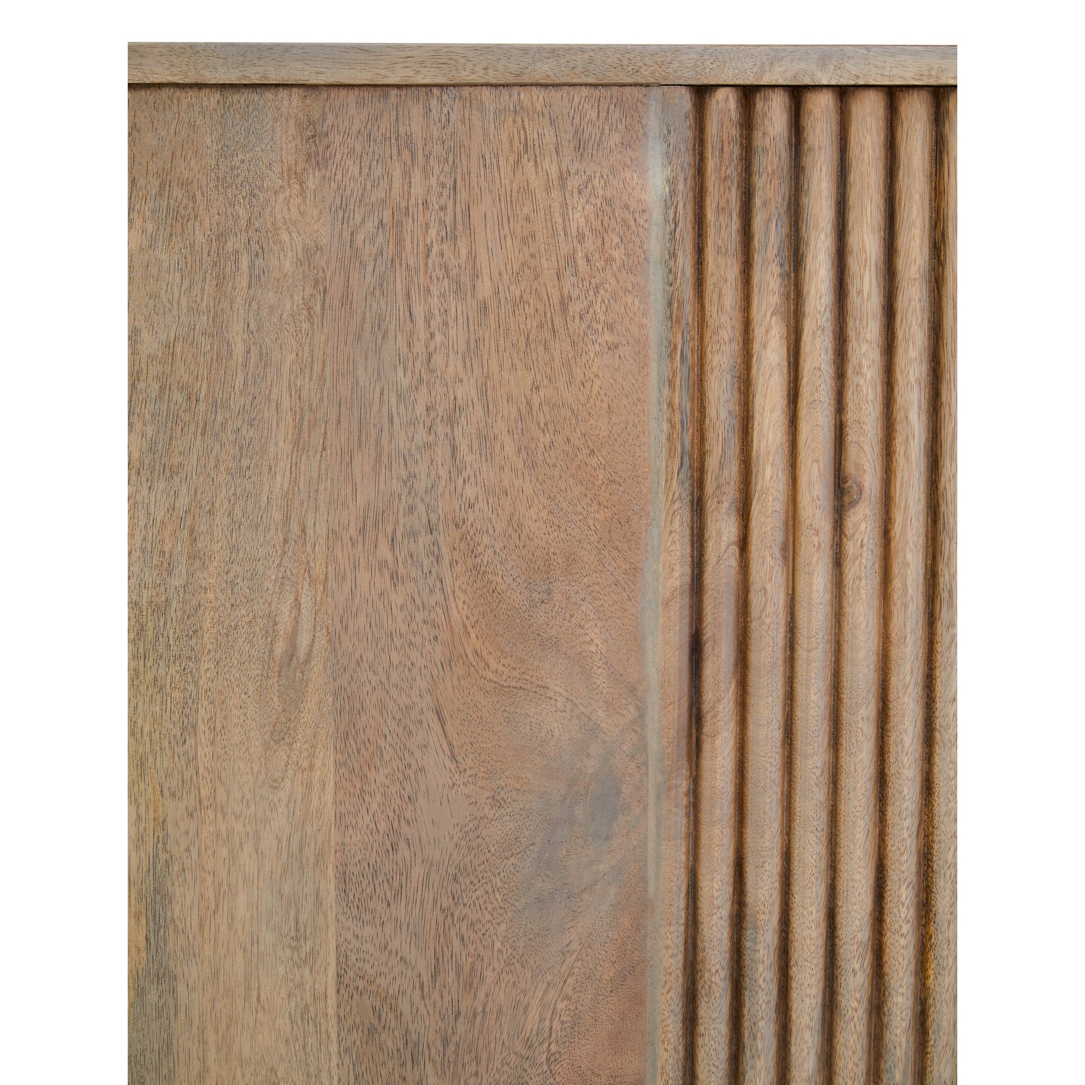 Varello Grey Mango Wood Sideboard with 2 Doors & 3 Drawers  Nicholas John Interiors