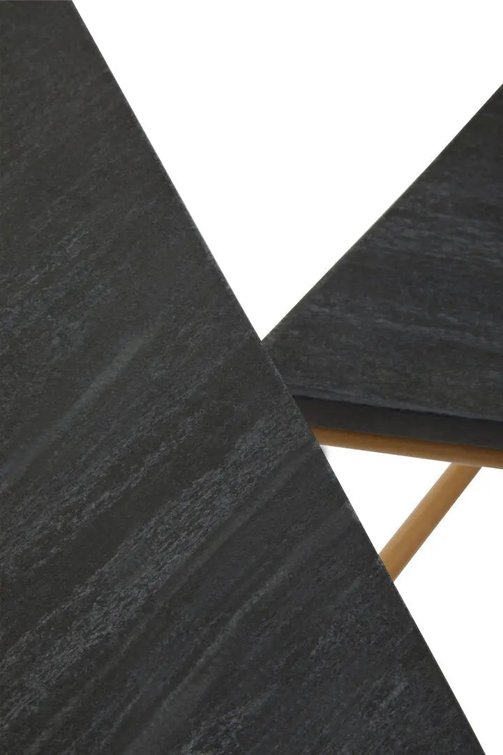 Vareno Nest Of Three Triangular Tables   Nicholas John Interiors