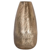 Vase Riza gold   Nicholas John Interiors