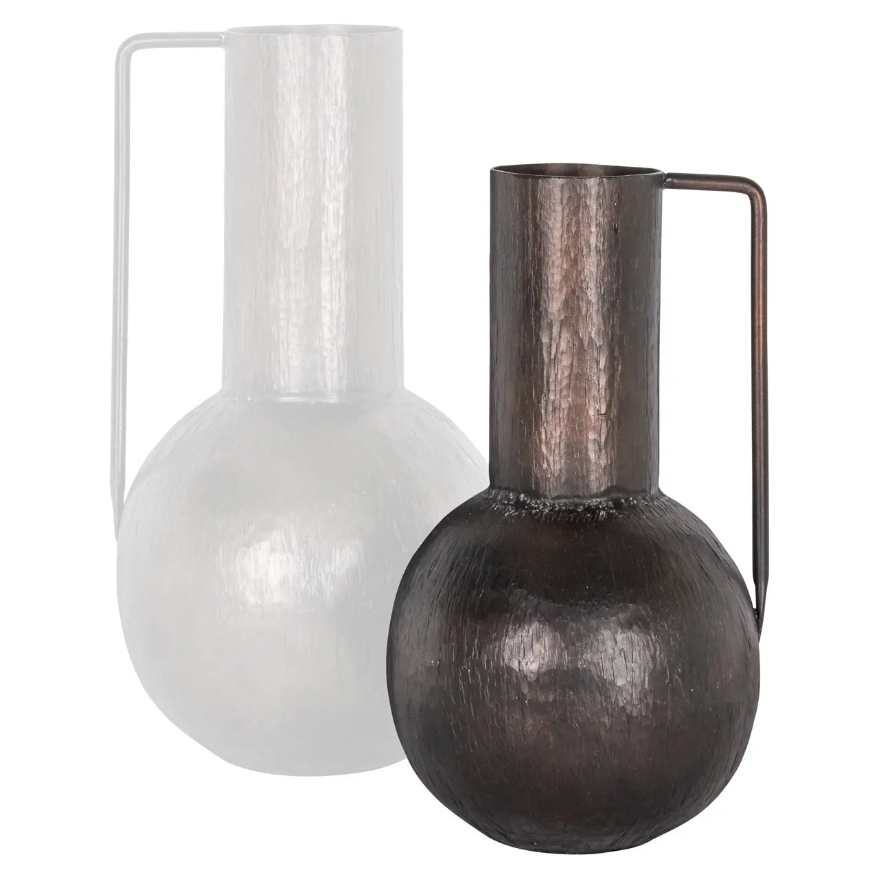 Vase Sema copper small   Nicholas John Interiors