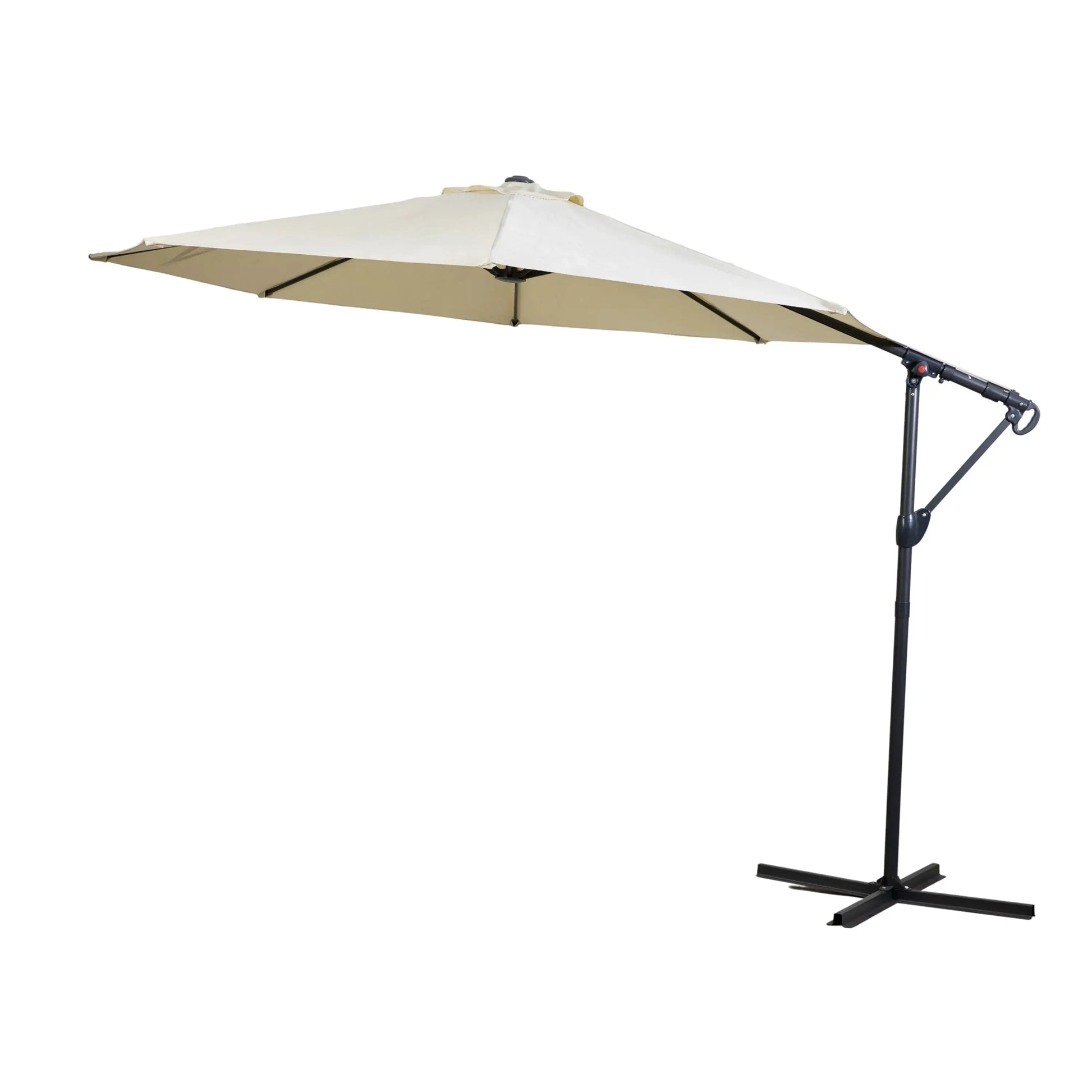 Velzano 3m Cantilever Parasol Cream   Nicholas John Interiors