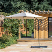 Velzano 3m Cantilever Parasol Cream   Nicholas John Interiors